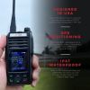 BTECH GMRS-PRO IP67 Submersible Radio with Texting & Location Sharing, GPS, Bluetooth Audio, Compass,NOAA Weather Alerts, Dual