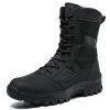 Waterproof Military Men Tactical Boots Camouflage Disguise Outdoor Hunting Boots for Men Mid-calf Trekking Shoes Size 39-45