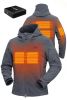 ANTARCTICA Fleece Heating Jacket For Men Women Black