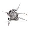 Folding Stove Useful Ultralight Rustproof Portable Folding Outdoor Backpacking Gas Stove Burner Camping Supplies