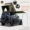 Explorer Plus Rooftop Tent Hardshell with Side Awning, Air Conditioner Outlet with Bracket, Luggage Racks&Replaceable Netting Rain Curtain, Truck Bed