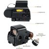 558 Red Dot Sight Holographic Sight Red Green Dot Reflex Sight with Picatinny Weaver 20mm Quick Release Mount