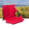 Sport Folding Padded Chair Seat For Stadium Bleacher Football Sports Outdoor Concert Beach Chair Portable Backrest Seat Mat